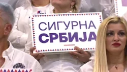 Vučić na mitingu u Kragujevcu najavio prosečnu penziju od 520 evra u januaru