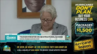 Tourism Minister On GB Structural Change