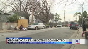 Man injured in Binghampton shooting while 'hanging outside'