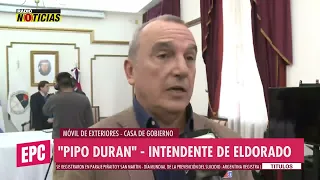 Pipo Duran Intendente de ElDorado - EPC 10-09-2026