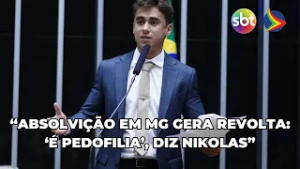 Nikolas Ferreira chama decisão de “pedofilia” após absolvição por estupro de vulnerável em MG
