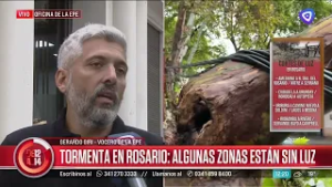 Tormenta en Rosario: algunas zonas sin luz
