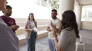 فعالياتٌ شبابيه بعنوان  واحدٌ في المسيح في كليةِ تراسانطة بمنطقةِ اللويبده بعمان