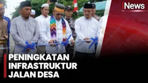 Pemerintah Kota Baru Resmikan Jalan Desa, Diharapkan Meningkatkan Ekonomi Warga | iNews Siang 6/3