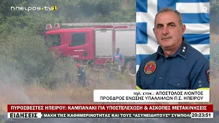 ΠΥΡΟΣΒΕΣΤΕΣ ΗΠΕΙΡΟΥ ΚΑΜΠΑΝΑΚΙ ΓΙΑ ΥΠΟΣΤΕΛΕΧΩΣΗ & ΑΣΚΟΠΕΣ ΜΕΤΑΚΙΝΗΣΕΙΣ