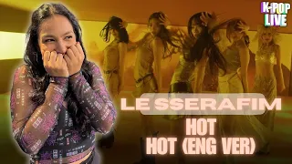 ESTÁN DE REGRESO 🔥🤩 LE SSERAFIM - "HOT" & "HOT (English ver.)" - KPOP LIVE 💎✨