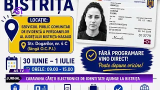 Electronic ID Card Caravan arrives in Bistrița