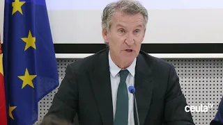 Feijóo returns to Ceuta with Manfred Weber and a clear message: “Ceuta is Spain and it is Europe”