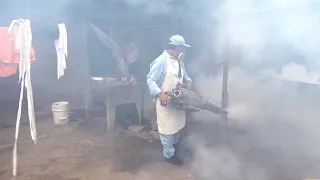 Health brigades combat breeding sites in the Carlos Núñez neighborhood