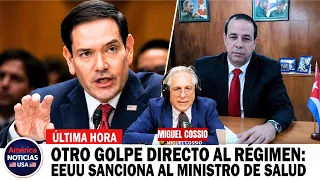 🚨OTRO GOLPE DIRECTO AL RÉGIMEN: EEUU sanciona al ministro de Salud y a nueve estructuras económicas