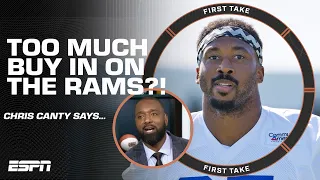 The Rams ‘SHOULDN’T BE’ the overwhelming favorites to win the Super Bowl! - Chris Canty | First Take