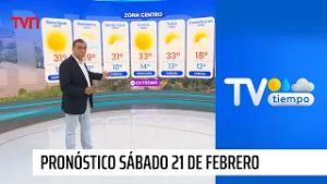 Pronóstico del tiempo: Sábado 21 de febrero 2026 | TV Tiempo
