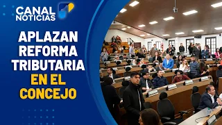 Bogotá tax reform in limbo after another suspension at the City Council