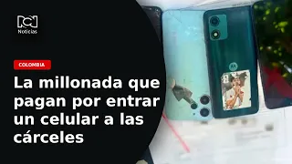 Revelan la millonada que pagan criminales por ingresar un celular a las cárceles: director del CTI