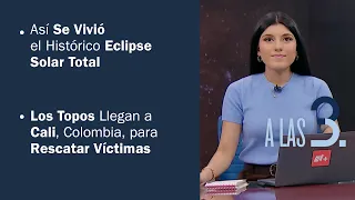 Los Topos arrive in Cali to assist with rescue efforts | At Three: August 12, 2026
