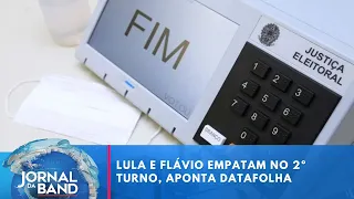 Datafolha: Lula at 40% and Flávio Bolsonaro at 36% | Jornal da Band