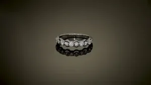 Raffinierter 0,5ct Diamant 9K Gold Ring, 1,81g