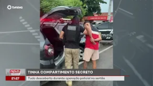 Polícia encontra compartimento secreto em operação no sertão | #NovaGeral
