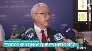 Acuerdo Mercosur-UE | El canciller Mario Lubetkin dijo que es una jornada "histórica"