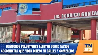 Volunteer Firefighters warn of fake first responders asking for money in streets and businesses