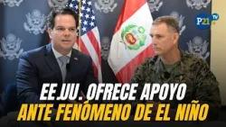 EE.UU. ofrece apoyo al Perú ante el FENÓMENO EL NIÑO: habla el embajador Bernie Navarro | ENTREVISTA