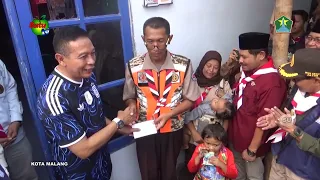 HOME RENOVATION | MAYOR OF MALANG APPRECIATES EAST JAVA SCOUTS FOR RENOVATING UNINHABITABLE HOUSES