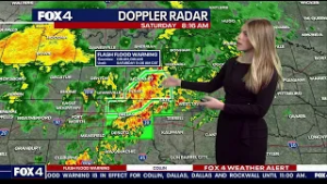 Dallas weather: Flash flood warning issued
