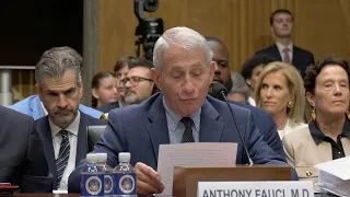 Anthony Fauci testifies on Capitol Hill