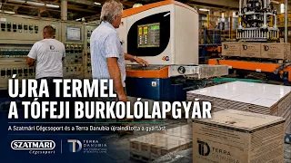 ÚJRA TERMEL A SZATMÁRI CÉGCSOPORTHOZ TARTOZÓTÓFEJI BURKOLÓLAP GYÁR