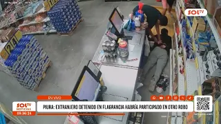 Piura: sujeto que fue reducido por policía habría participado en otro robo