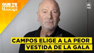 Rubén Campos ANALIZA mejores y las PEORES vestidas de la gala