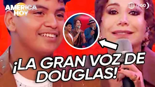 América Hoy: Douglas Mogollón surprised everyone on the set of "América Hoy" (TODAY)