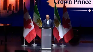 سخنرانی کامل شاهزاده رضا پهلوی در رویداد «کوروش کبیر» در تورنتو کانادا