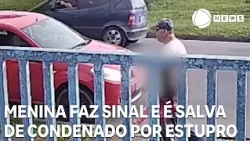 9-year-old girl uses distress signal and is saved from convicted rapist