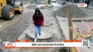 Áncash: obra sin seguridad peatonal