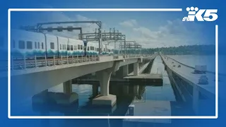 Floating light rail bridge may have killed 2,000 fish in Lake Washington