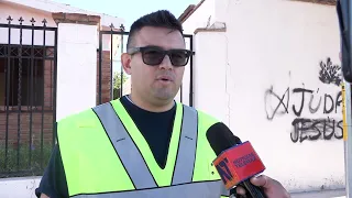 Hermosillo firefighters rescue man found alive after 2 days trapped in a chimney