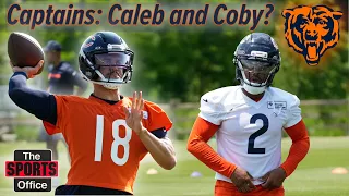 Slimmed-down Caleb Williams and Coby Bryant wants to be a Bears captain? | The Sports Office