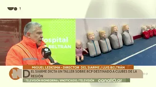 Luis Beltrán: SIARME leads CPR workshop for regional clubs