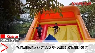 Amusement rides become a major draw for visitors at Jakabaring Sport City