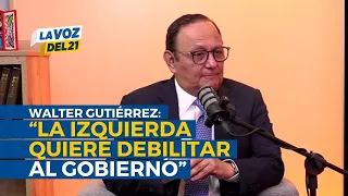KEIKO FUJIMORI: Walter Gutiérrez: "The left is conspiring against the government"