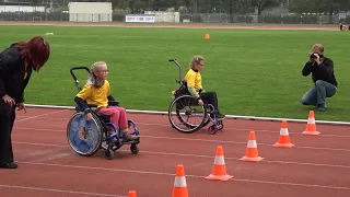 Atletický stadion v Uherském Hradišti hostil olympiádu speciálních škol