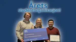 Vinnere av årets studentorganisasjon!