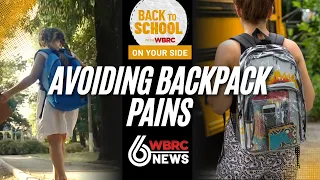 Avoiding backpack pains