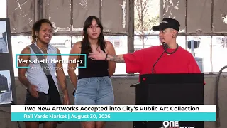 Two New Artworks at Rail Yards Market