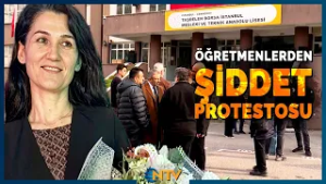 Öğrencisi Tarafından Hayattan Koparılan Öğretmenin Meslektaşları Protesto Gerçekleştirdi | NTV