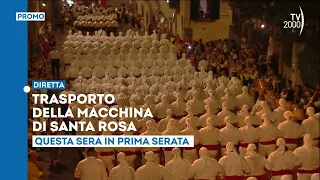 Transport of the Santa Rosa Machine - Tonight, September 3rd, in primetime on Tv2000