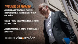 Crisis por cable Chile China tensiona traspaso: Louis de Grange se resta de cita con Muñoz