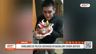 Chiclayo: Family of police officer murdered in Guadalupe demand justice