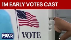 More than 1M Georgians have now voted | FOX 5 News